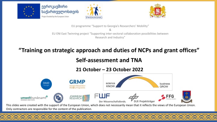 eu programme support to georgia s researchers