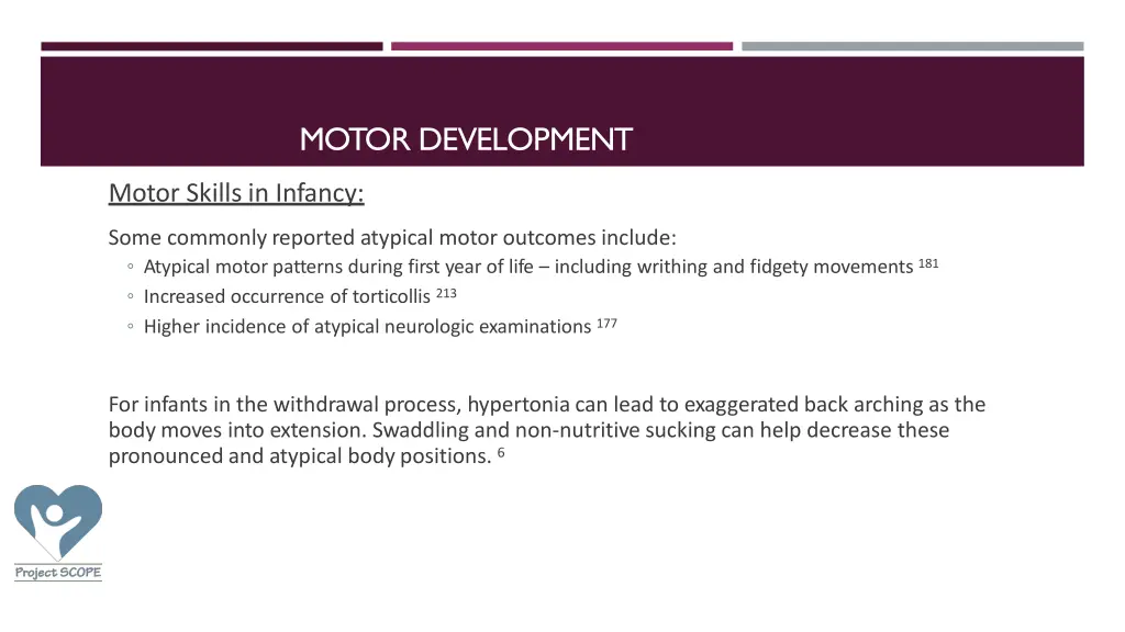 motor development