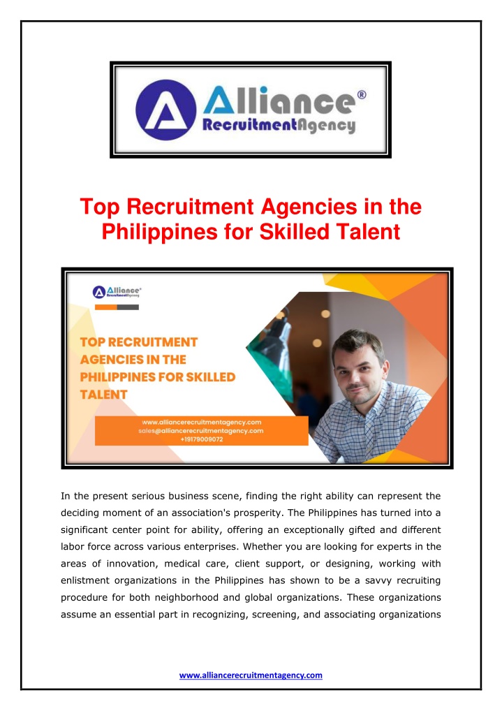 top recruitment agencies in the philippines