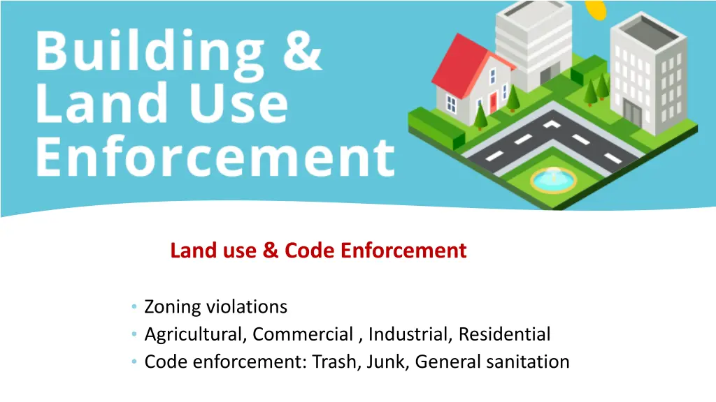 land use code enforcement