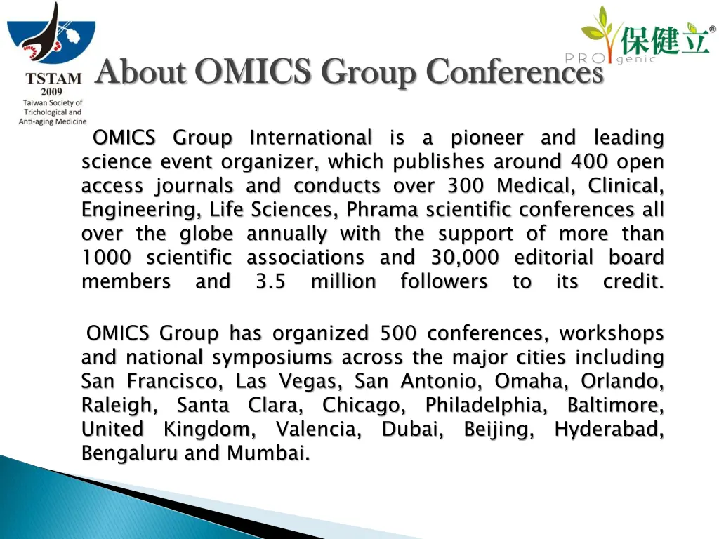 omics group international is a pioneer