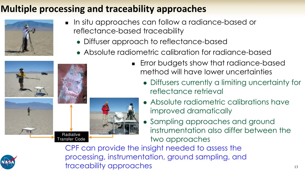 multiple processing and traceability approaches