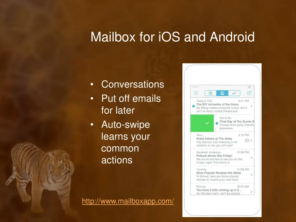 mailbox for ios and android