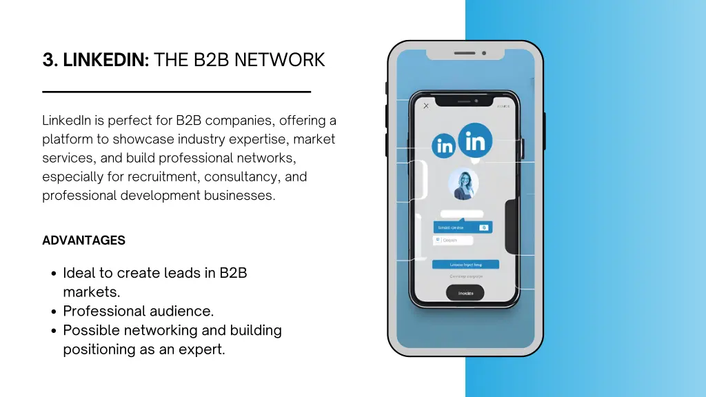 3 linkedin the b2b network