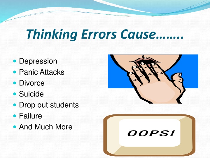 thinking errors cause