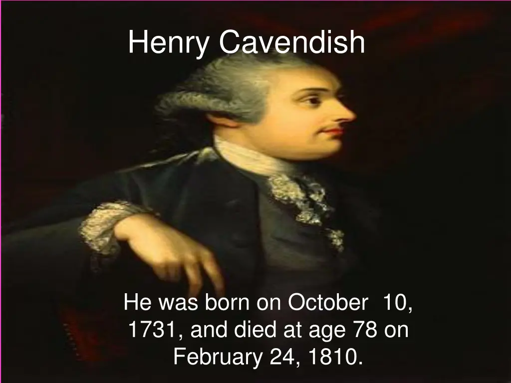 henry cavendish 1