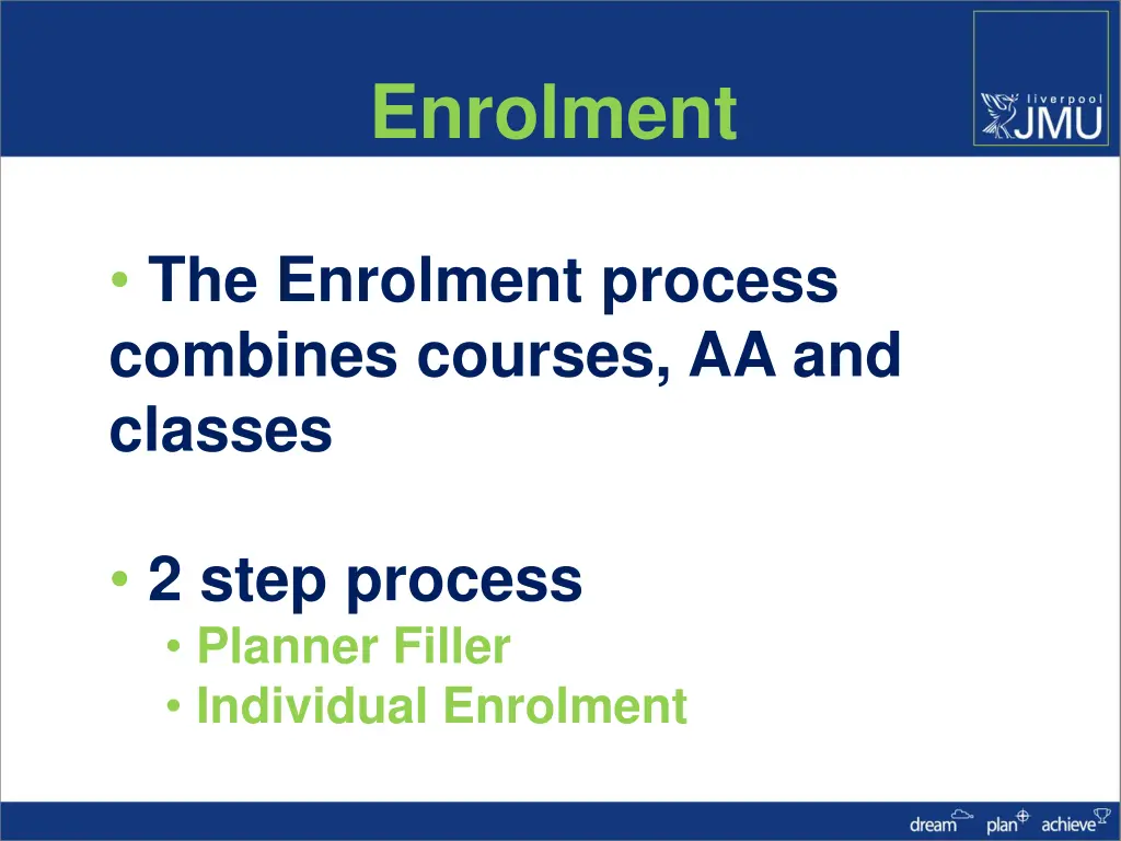 enrolment