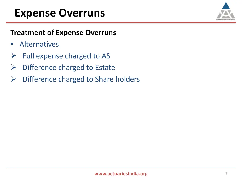 expense overruns 1