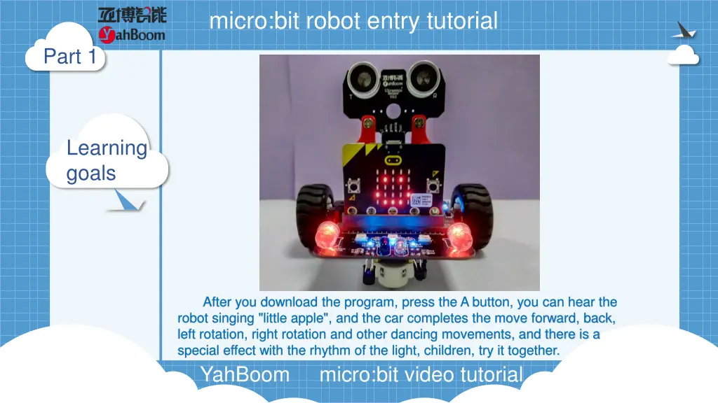 micro bit robot entry tutorial 2