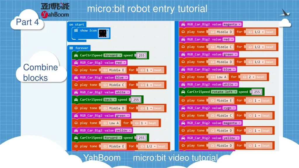 micro bit robot entry tutorial 6