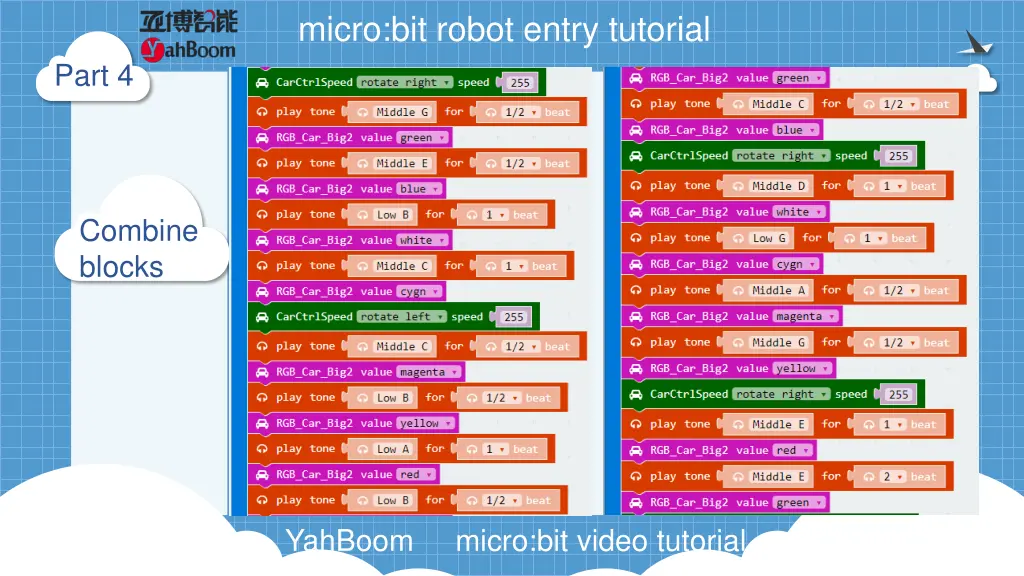 micro bit robot entry tutorial 7