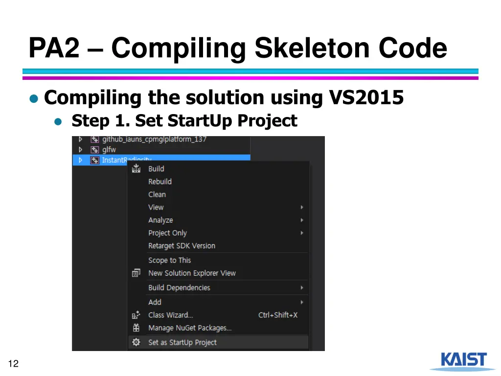 pa2 compiling skeleton code 10