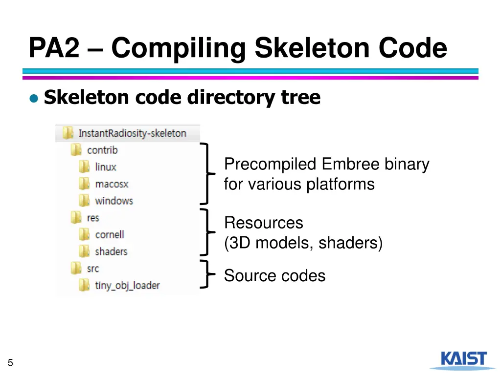 pa2 compiling skeleton code 3