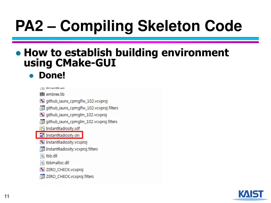 pa2 compiling skeleton code 9