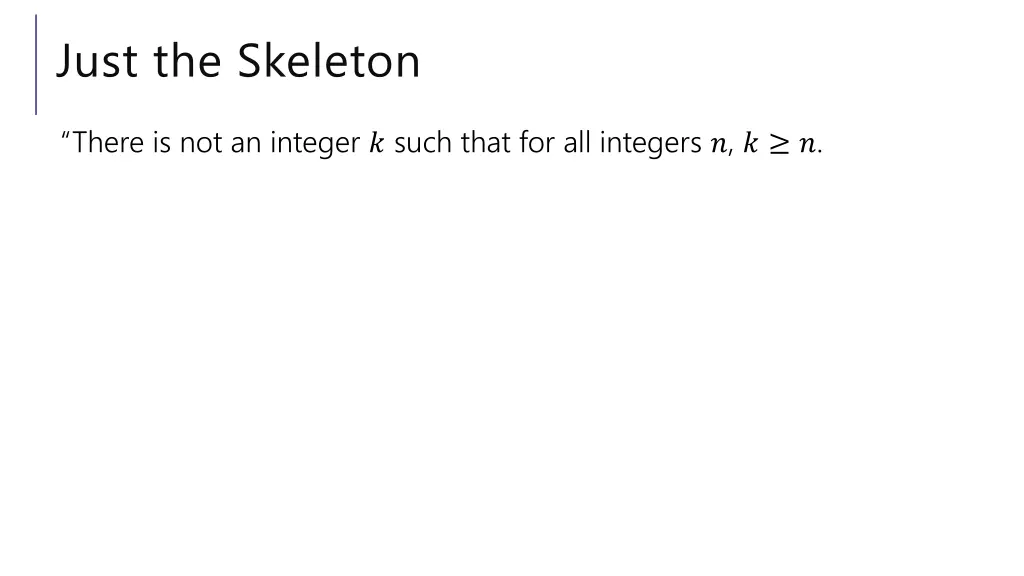 just the skeleton 2