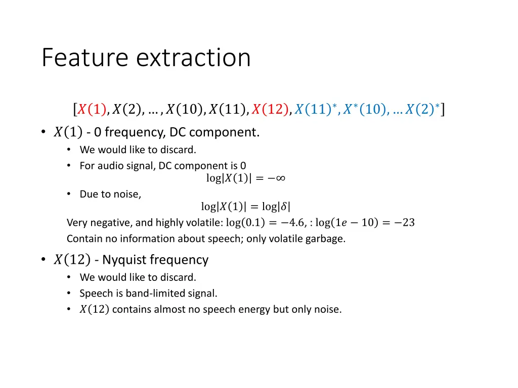 feature extraction 1