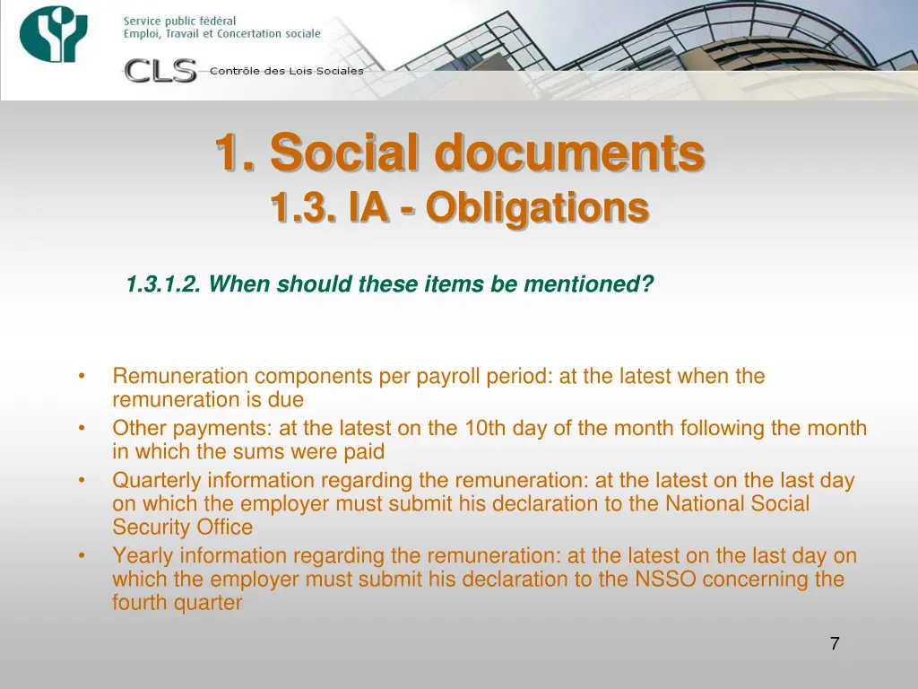 1 social documents 1 3 ia obligations 1