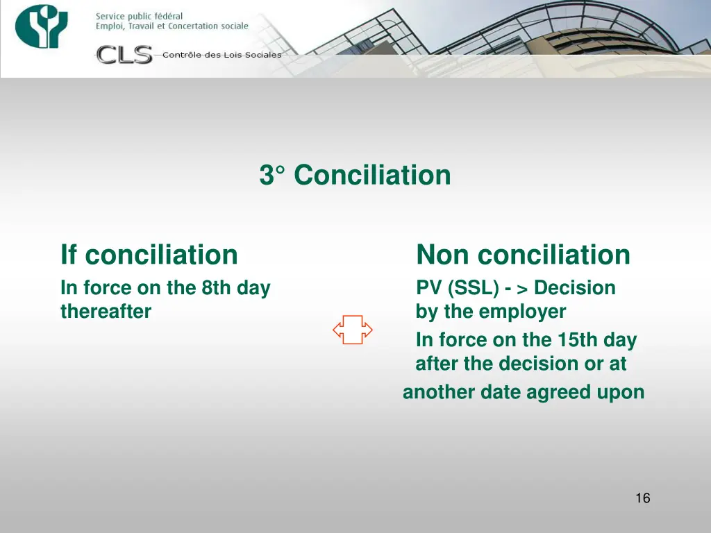 3 conciliation