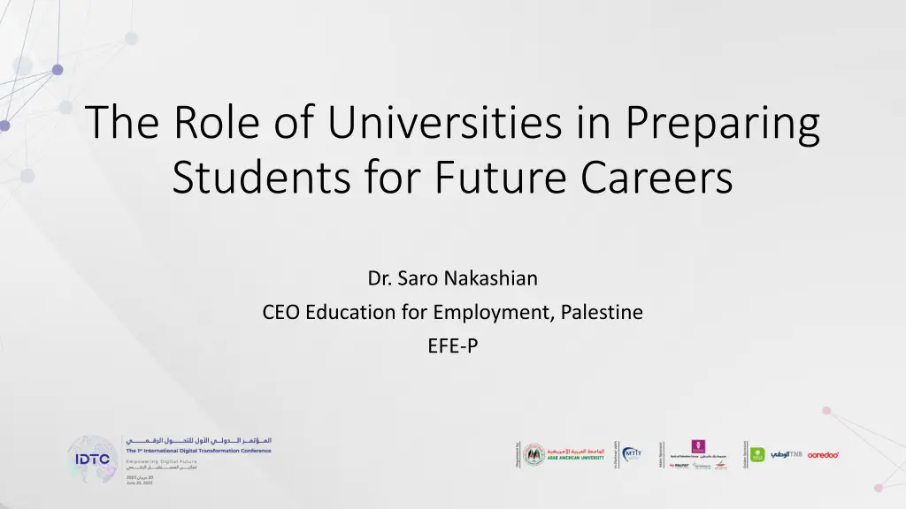 the role of universities in preparing students