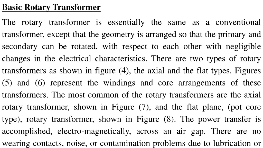 basic rotary transformer