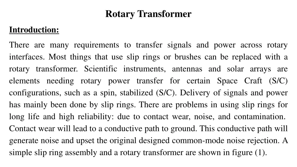 rotary transformer