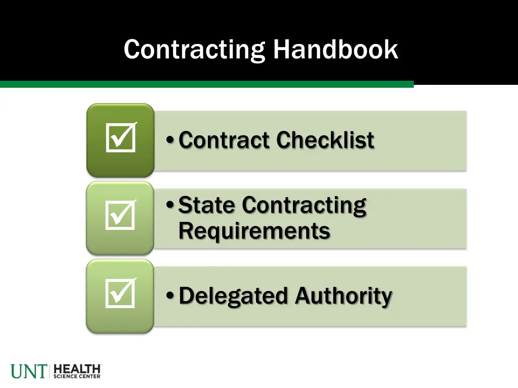 contracting handbook 1