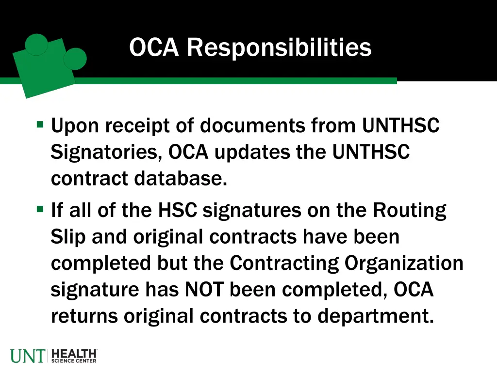 oca responsibilities 3