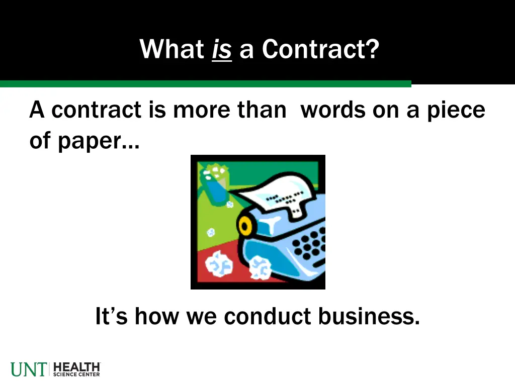 what is a contract