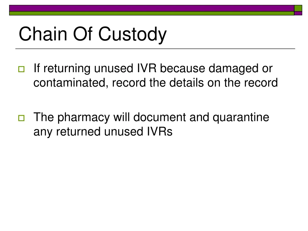 chain of custody 3