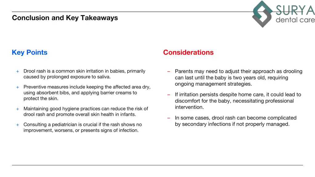 conclusion and key takeaways