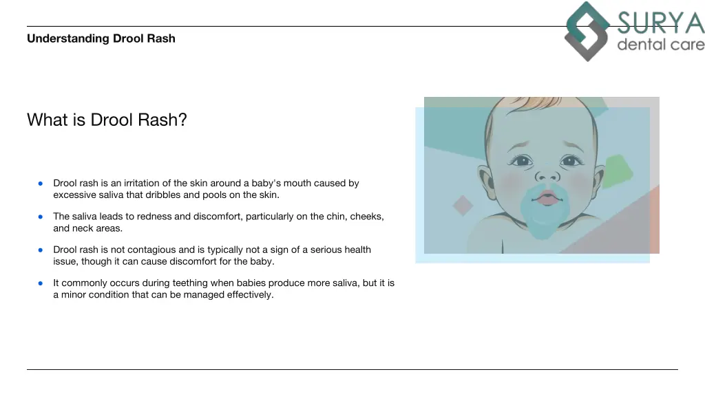 understanding drool rash