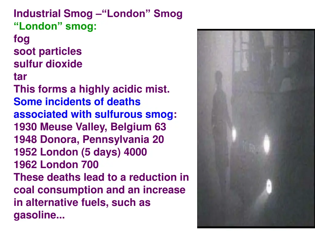 industrial smog london smog london smog fog soot