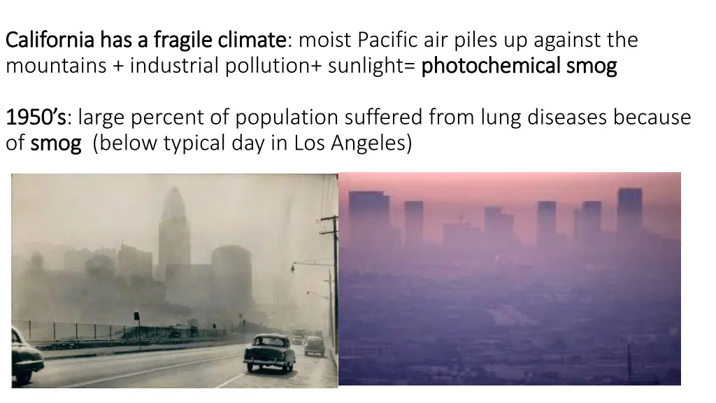 california has a fragile climate california