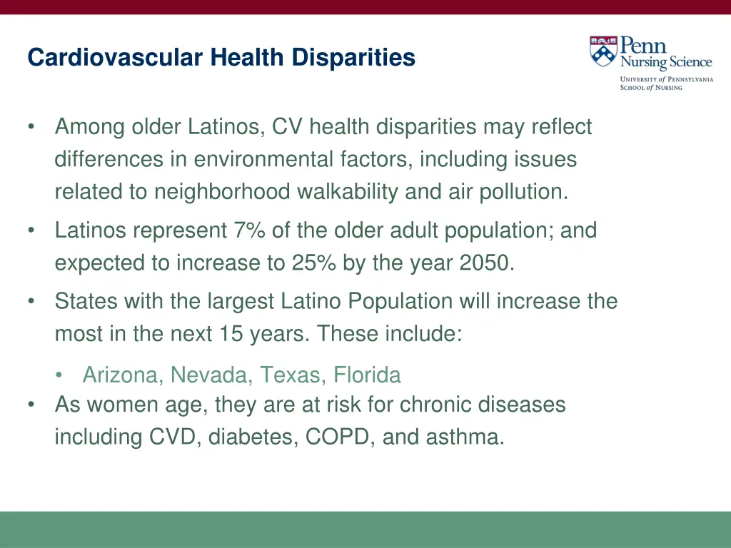 cardiovascular health disparities