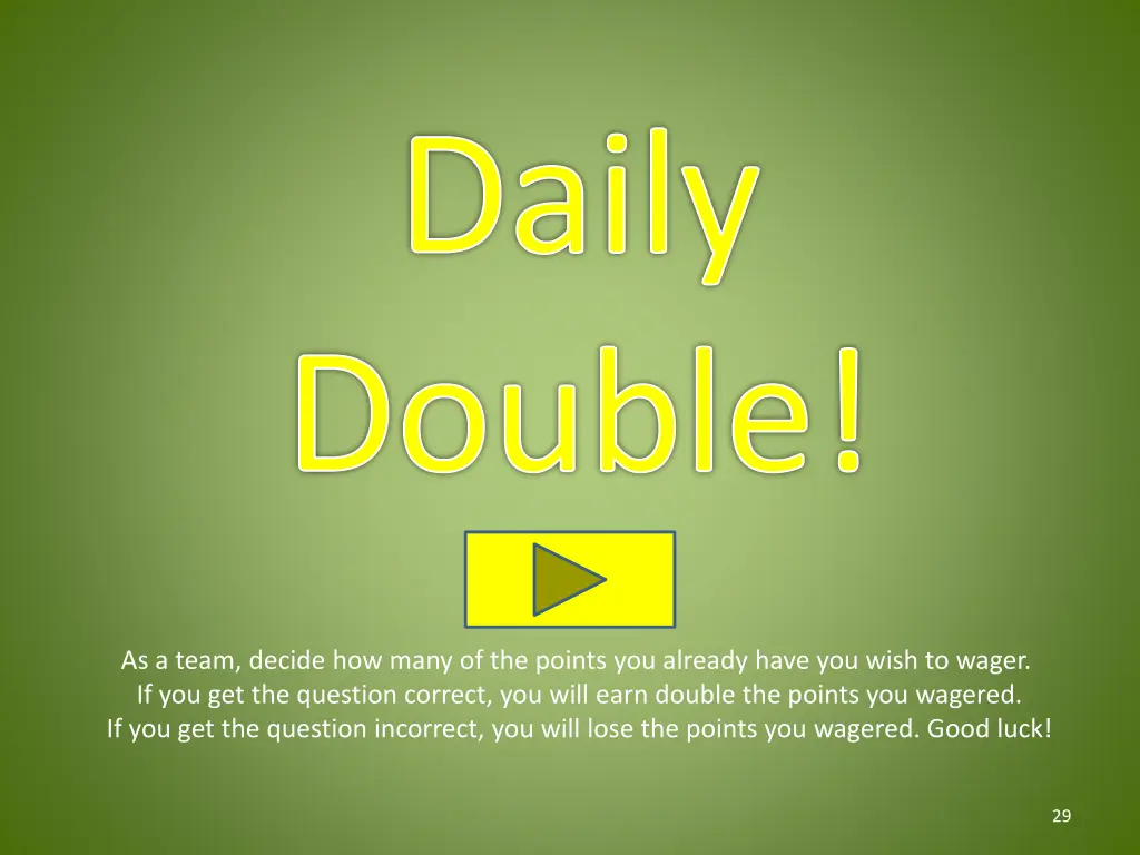 daily double 1