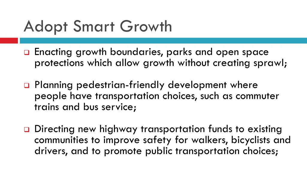 adopt smart growth