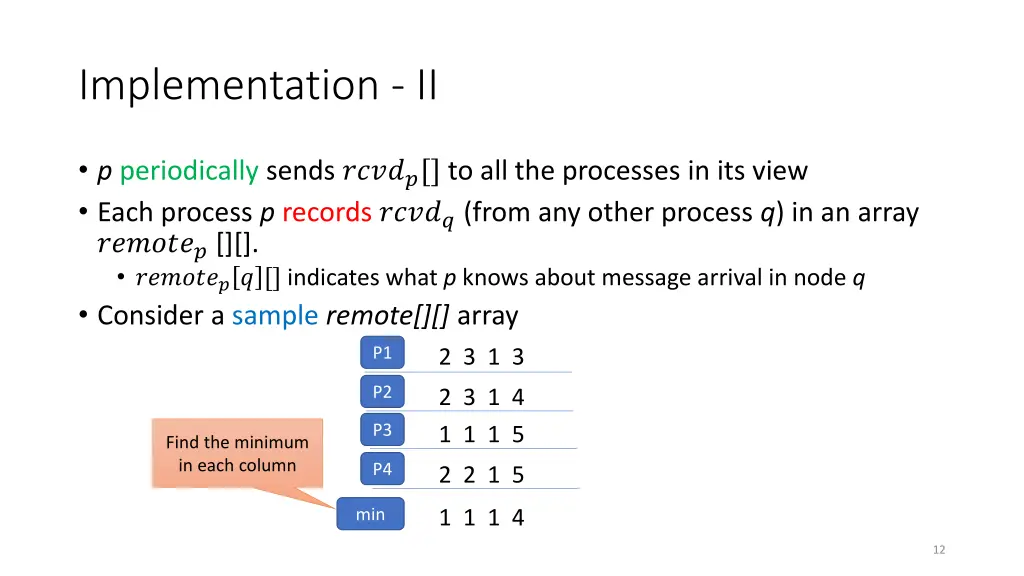 implementation ii