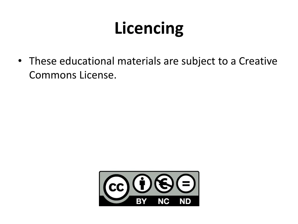 licencing