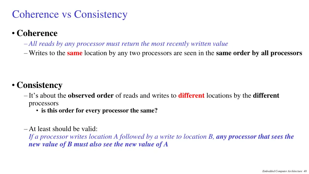 coherence vs consistency