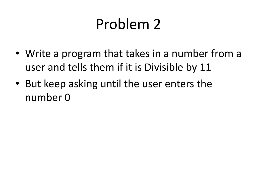 problem 2