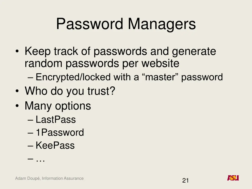 password managers