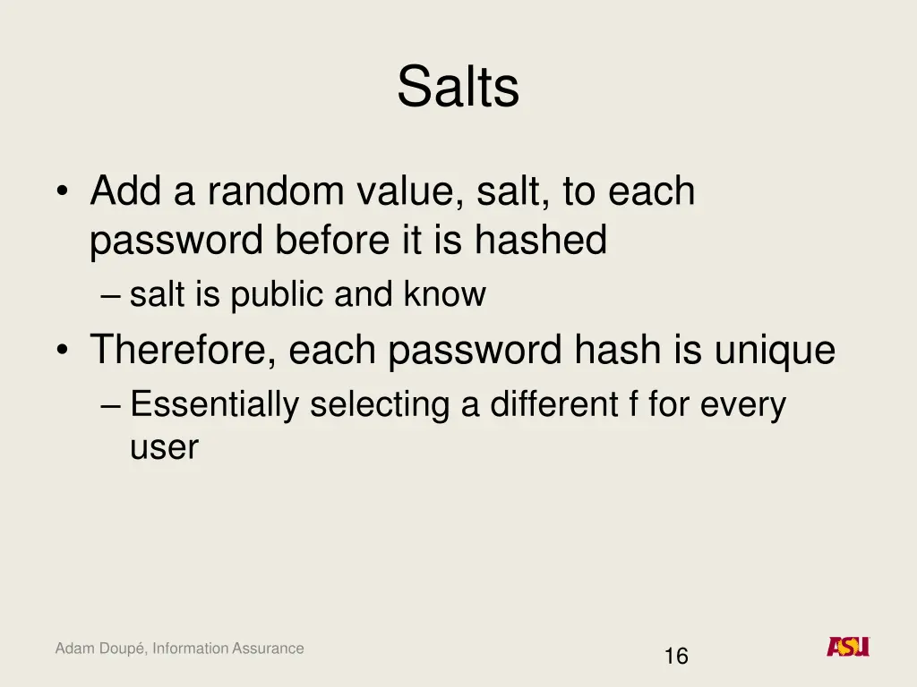 salts