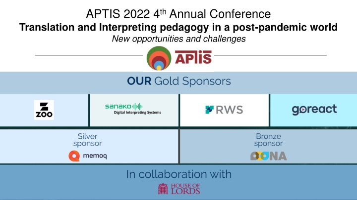 aptis 2022 4 th annual conference translation