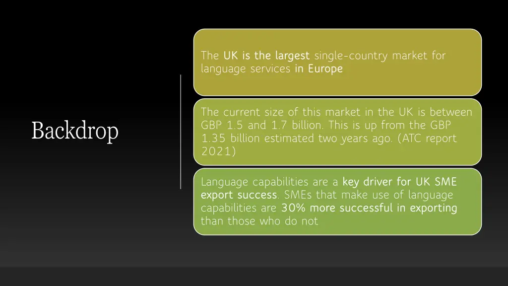 the uk is the largest single country market