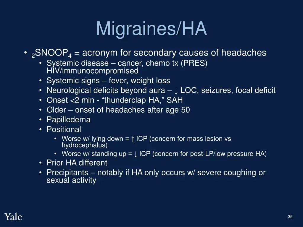 migraines ha 1