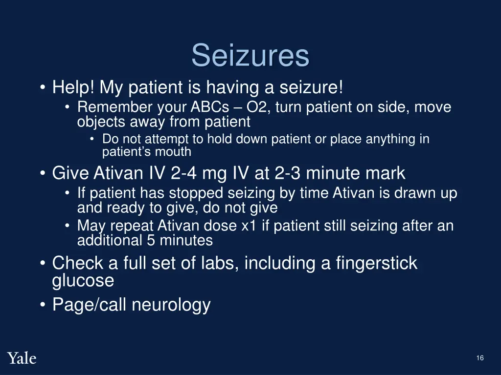 seizures