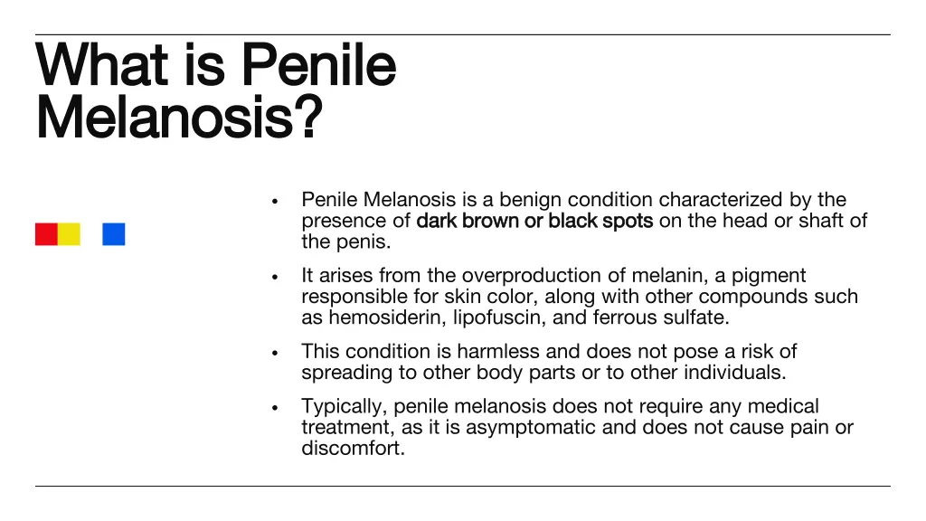 what is penile what is penile melanosis melanosis