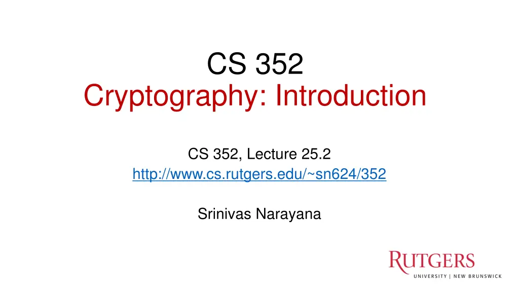 cs 352 1