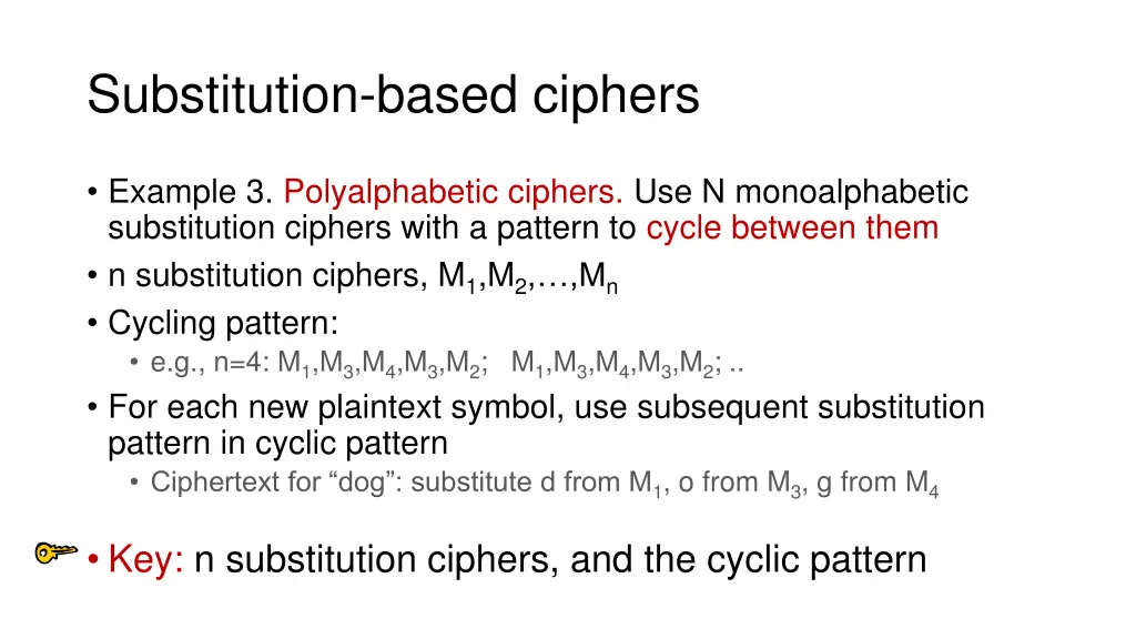 substitution based ciphers 1