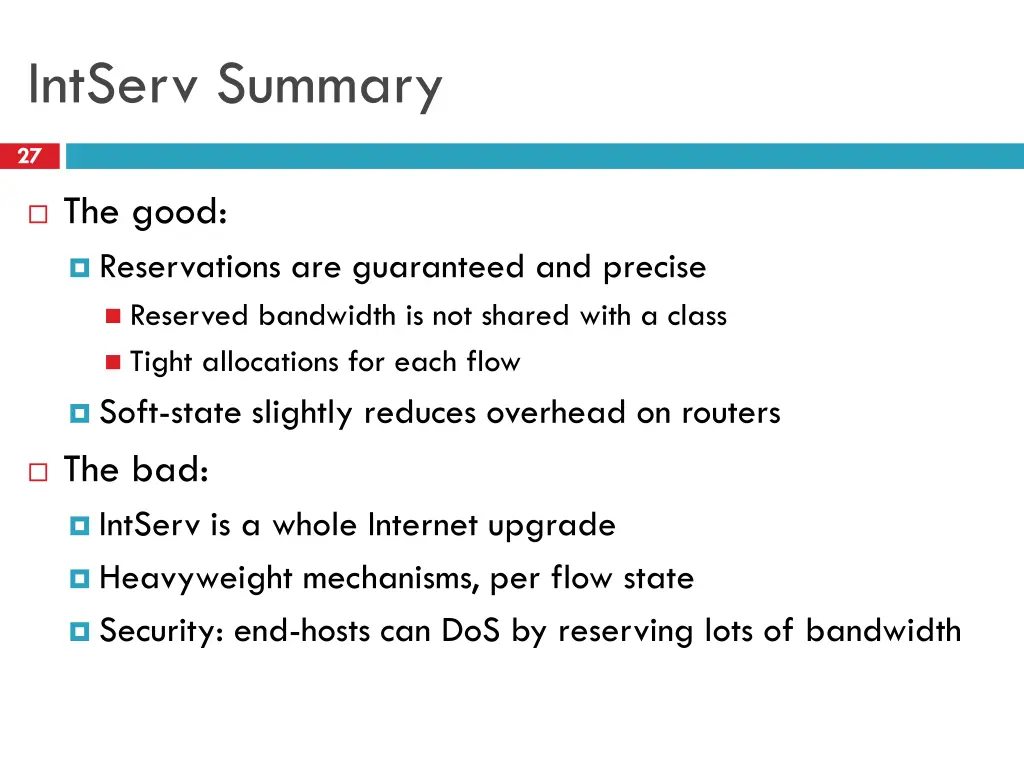 intserv summary